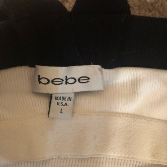 Bebe Logo White Top - New - Picture 4 of 7